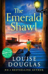 Book Cover for The Emerald Shawl by Louise Douglas