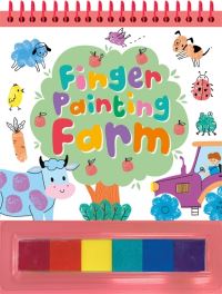 Book Cover for Finger Painting Farm by Igloo Books Ltd