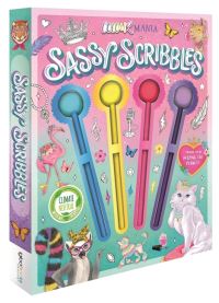 Book Cover for Sassy Scribbles by Igloo Books Ltd