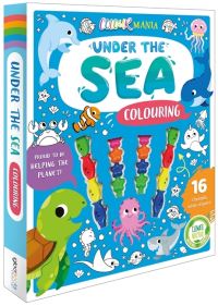 Book Cover for Under The Sea Colouring by Igloo Books Ltd