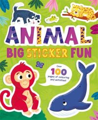 Book Cover for Animal Big Sticker Fun by Igloo Books Ltd