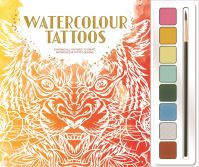 Book Cover for Watercolour Tattoos by Igloo Books Ltd
