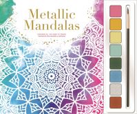 Book Cover for Metallic Mandalas by Igloo Books Ltd