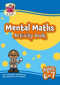 Book Cover for Mental Maths Activity Book for Ages 6-7 (Year 2) by CGP Books