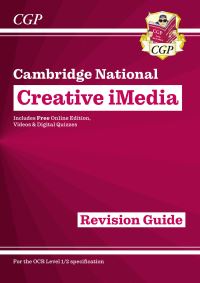 Book Cover for New OCR Cambridge National in Creative iMedia by CGP Books