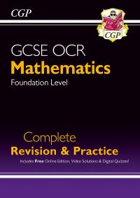 Book Cover for GCSE Maths OCR Complete Revision & Practice by CGP Books