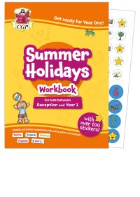 Book Cover for CGP Summer Holidays Activity Workbook - For Kids Between Reception and Year 1 (Ages 4-5) by CGP Books
