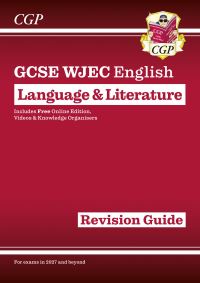 Book Cover for New GCSE WJEC English Language & Literature Revision Guide (For Exams from 2027) by CGP Books