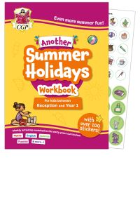 Book Cover for Another CGP Summer Holidays Activity Workbook - For Kids Between Reception and Year 1 (Ages 4-5) by CGP Books