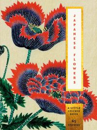 Book Cover for Japanese Flowers: A Little Sticker Book by Skittledog