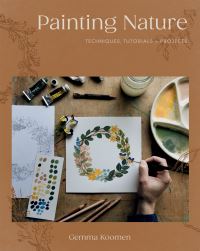 Book Cover for Painting Nature by Gemma Koomen