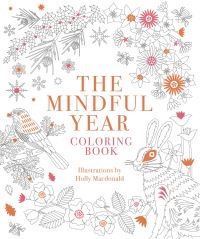 Book Cover for The Mindful Year Coloring Book by Quadrille