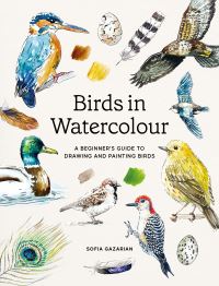 Book Cover for Birds in Watercolour by Sofia Gazarian