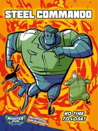 Book Cover for Steel Commando. No Time to Lose! by Ned Hartley, Frank S Pepper, Alex Henderson