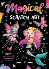 Book Cover for Magical Scratch Art by Igloo Books Ltd