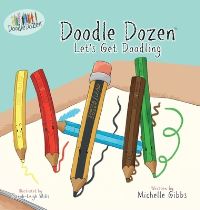 Book Cover for Doodle Dozen Let's Get Doodling by Michelle Gibbs