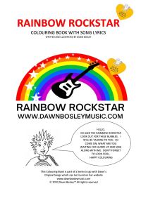 Book Cover for Rainbow Rockstar by Dawn Bosley