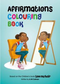 Book Cover for Affirmations Colouring Book by AM COLMAN