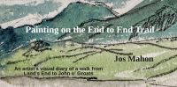 Book Cover for Painting on the End to End Trail by Jos Mahon, Bob Mahon
