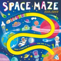 Book Cover for Space Maze Explorer by Igloo Books Ltd