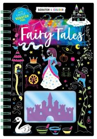 Book Cover for Scratch & Colour by Igloo Books Ltd