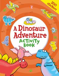 Book Cover for A Dinosaur Adventure Activity Book by Kate Daubney