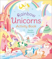 Book Cover for Rainbow Unicorns Activity Book by Samantha Hilton