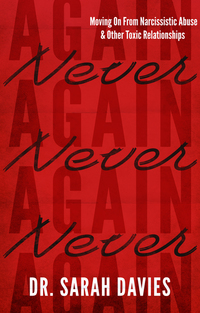 Book Cover for Never Again by Sarah Davies