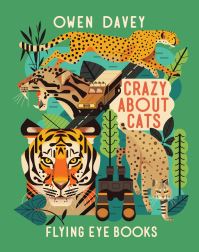 Book Cover for Crazy About Cats by Owen Davey