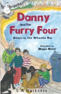 Book Cover for Aliens in the Wheelie Bin by S A Harkness