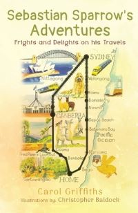 Book Cover for Sebastian Sparrow's Adventures by Carol Griffiths