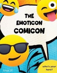 Book Cover for The Emoticon Comicon by Erica DIL