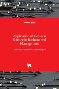 Book Cover for Application of Decision Science in Business and Management by Fausto Pedro García Márquez