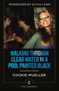 Book Cover for Walking Through Clear Water in a Pool Painted Black by Cookie Mueller