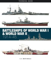 Book Cover for Battleships of World War I & World War II by E V Martindale