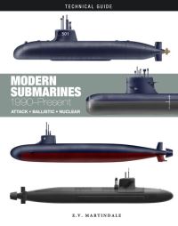Book Cover for Modern Submarines by E V Martindale