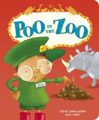 Book Cover for Poo in the Zoo by Steve Smallman