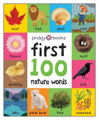 Book Cover for First 100 Nature Words by 