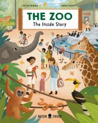 Book Cover for The Zoo by Jawnie Payne, Neon Squid