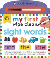 Book Cover for My First Wipe Clean Sight Words by Becky Down