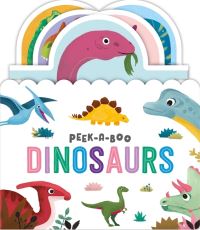 Book Cover for Peek-a-Boo Dinosaurs by Igloo Books Ltd