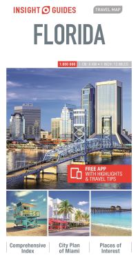 Book Cover for Insight Guides Travel Map Florida (Insight Maps) by Insight Guides
