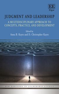 Book Cover for Judgment and Leadership by Anna B Kayes, D Christopher Kayes