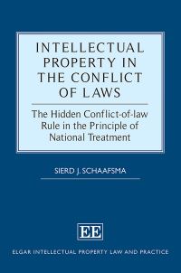 Book Cover for Intellectual Property in the Conflict of Laws by S J Schaafsma