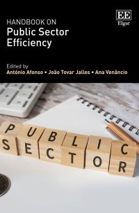 Book Cover for Handbook on Public Sector Efficiency by António Afonso, João Tovar Jalles, Ana Teresa A Venancio