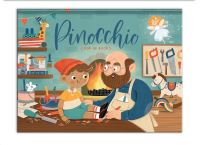 Book Cover for Pinocchio by Laura Garner