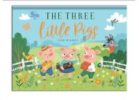 Book Cover for The Three Little Pigs by Laura Garner