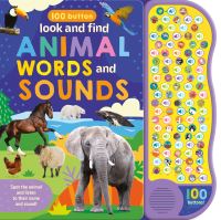 Book Cover for Animal Words and Sounds by Laura Chamberlain