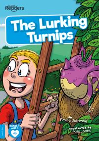 Book Cover for The Lurking Turnips by Emilie Dufresne