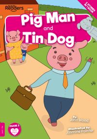 Book Cover for Pig Man by John Wood